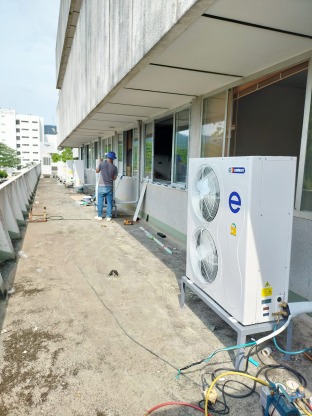 รับติดตั้งระบบแอร์ อาคารหาดใหญ่ - ล้างแอร์ ซ่อมแอร์ หาดใหญ่ ช่างนุ NR Air